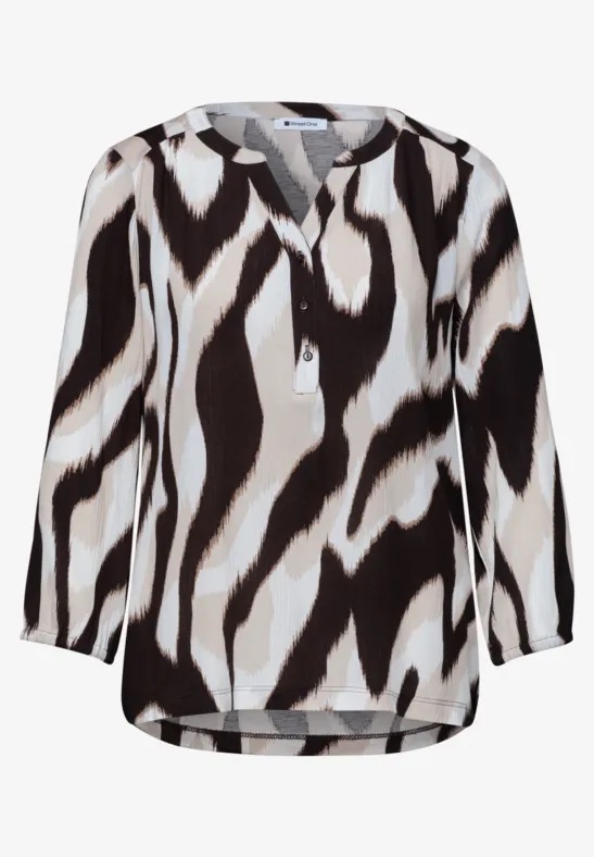 A325085 printed mat-mix shirt